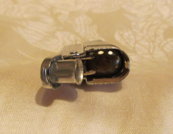 Vintage Silver Lighter Trench Wind Proof Lighter IMCO Style Great Working Condition